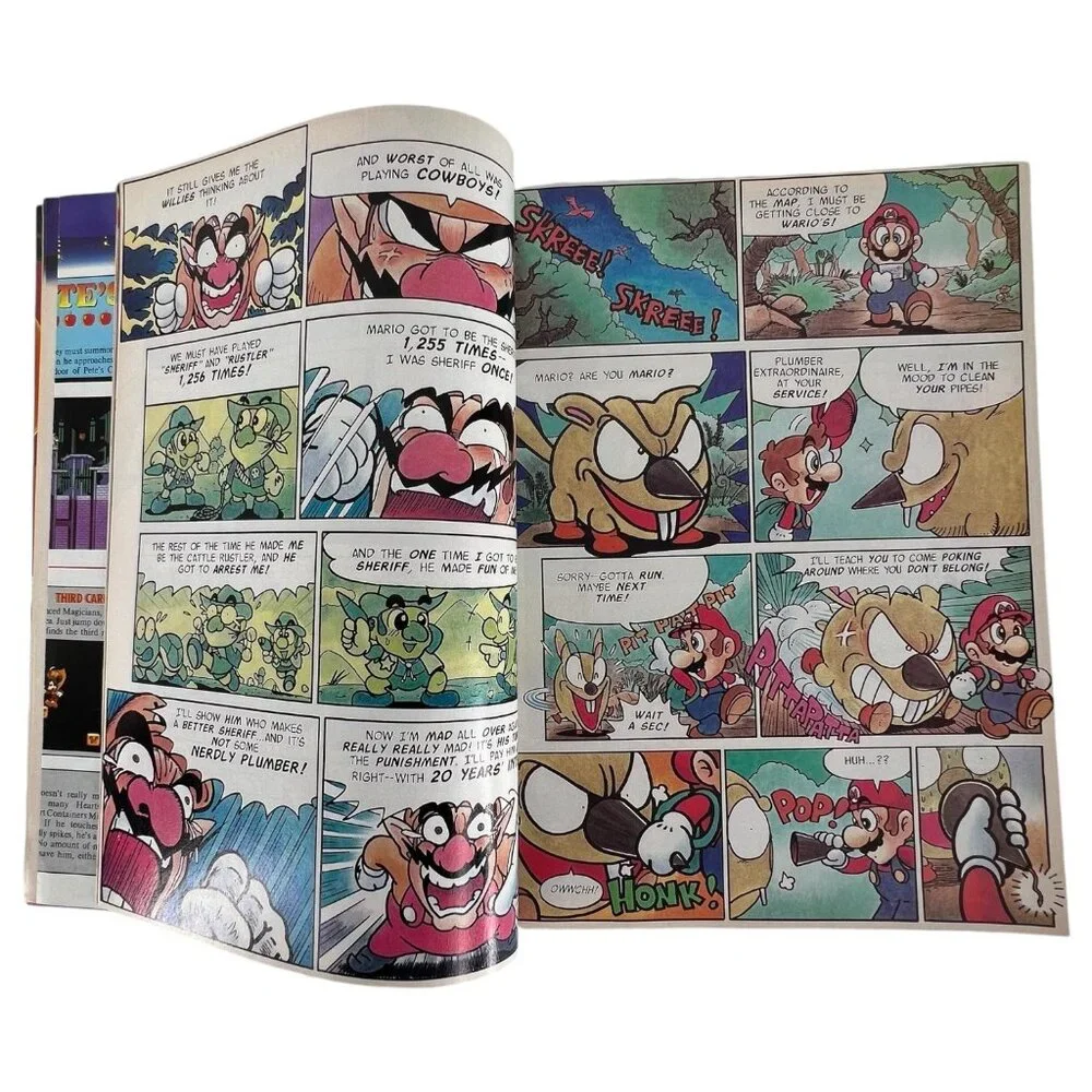 Nintendo Power Magazine Vol 44 January 1993 Magical Quest With Poster Inserts‎